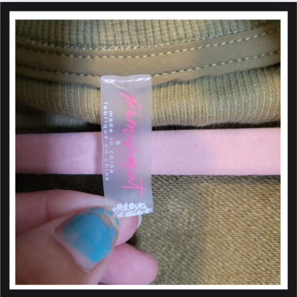 Free People Movement Venture Pullover Army - Picture 7 of 7